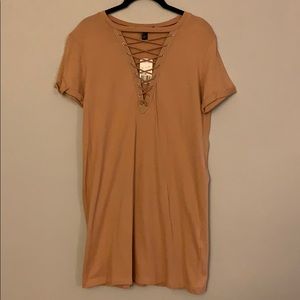 NWT Laced up Forever21 Dress